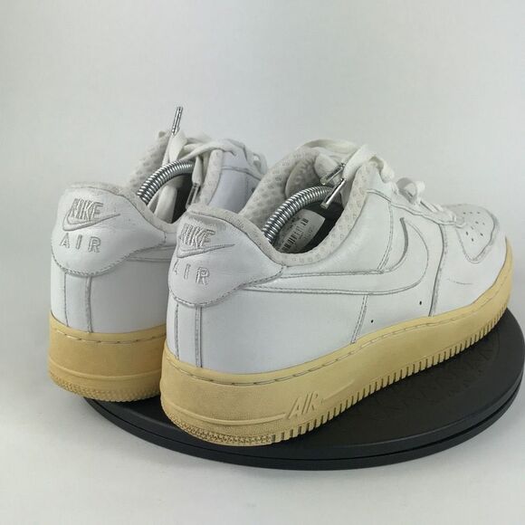 Nike Air Force 1 Premium White Leather 2006 315180-111 Men’s Size 12 - Picture 5 of 12